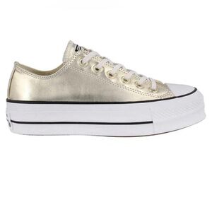 Silver platform converse